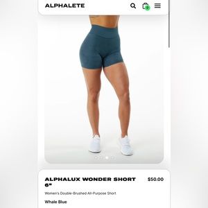 Alphalux wonder 6” shorts